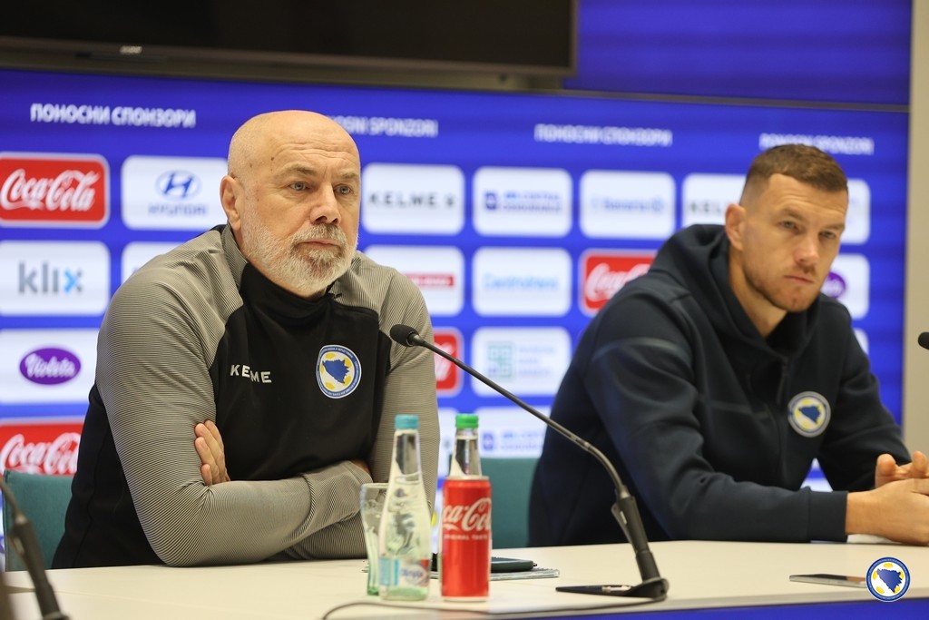 Gledajte UŽIVO press konferenciju Sergeja Barbareza i Edina Džeke!